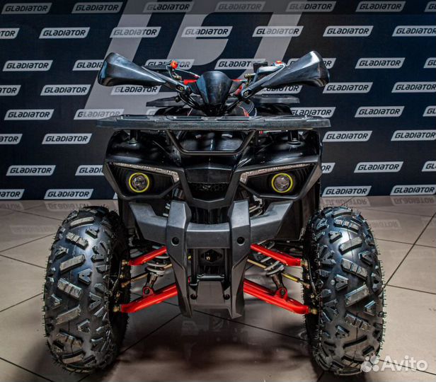 Квадроцикл gladiator H125 LUX черный