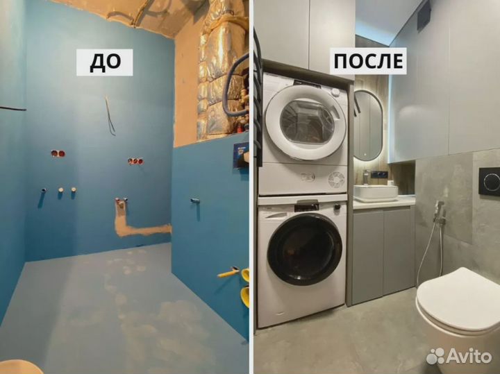 Ремонт санузлов панелями пвх под ключ