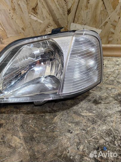 Фара Левая Рено Логан 1 depo До рестайлинг