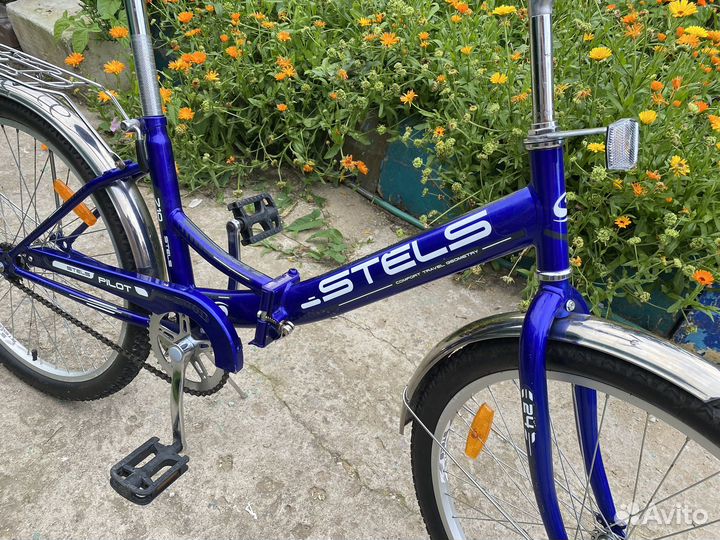 Велосипед складной Stels pilot 710 как новый