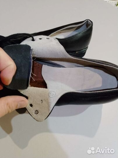 Ботинки, туфли СССР кожа