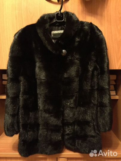 Шуба норковая автоледи 44
