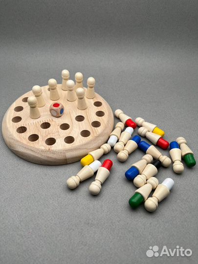 Шахматы для тренировки памяти Монтессори