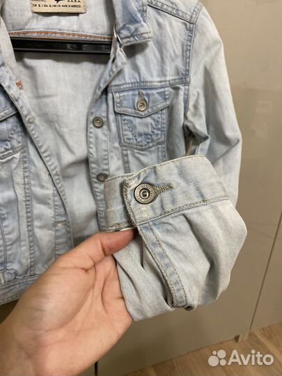 Джинсовая куртка zara