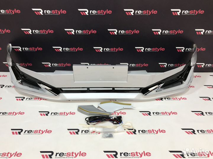 Губа передняя Toyota Land Cruiser Prado 120 Y2732