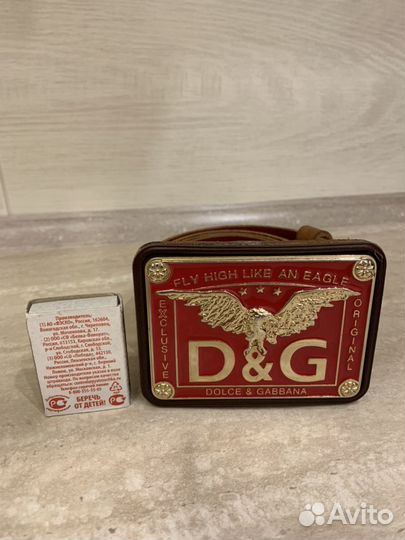 Ремень Dolce i Gabbana DiG Оригинал