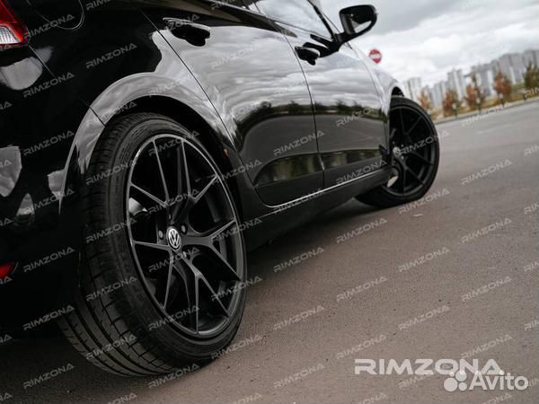 Литые диски HRE P101 R18 на golf 6