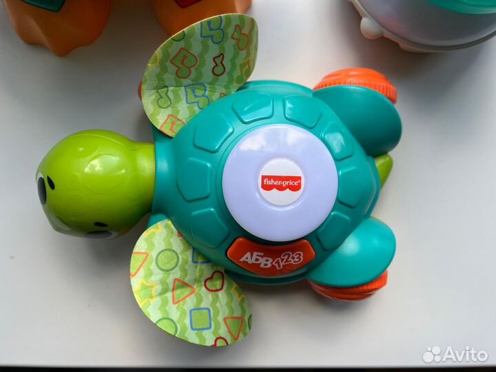 Fisher price линкималс пингвин, черепаха, лама