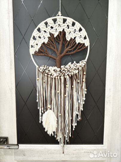 Настенное панно макраме