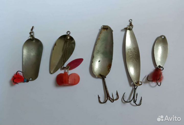 Блесна набор СССР летние блесна завод Сатурн