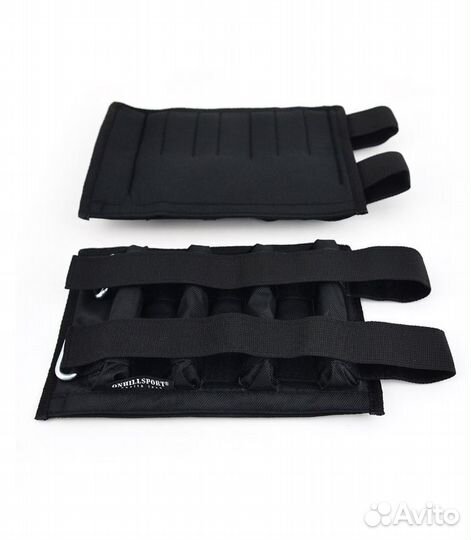 Утяжелители для рук и ног 10 кг cross черные (рег)