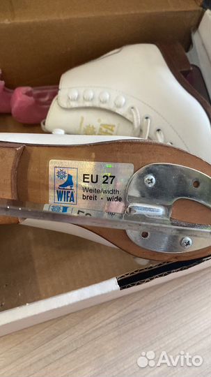 Фигурные коньки Wifa, 27 (17см по стельке)