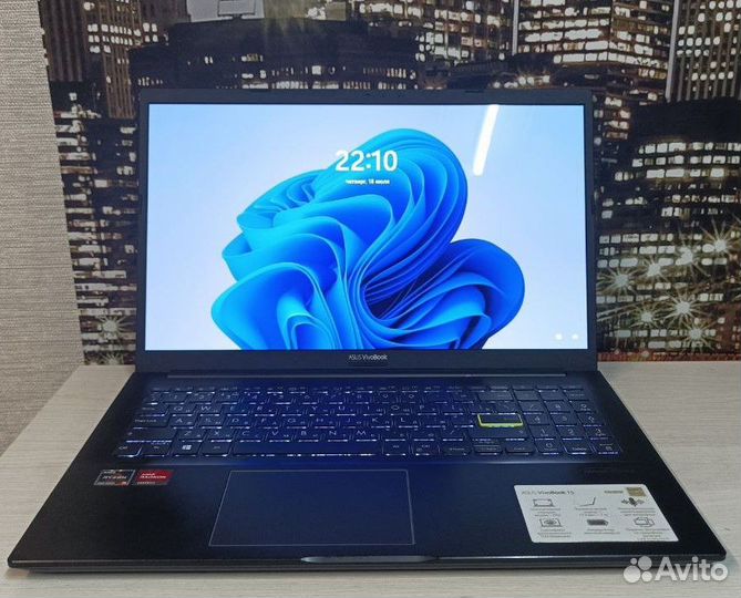 Мощный ноутбук Asus VivoBook15 oled AMD Ryzen 2022