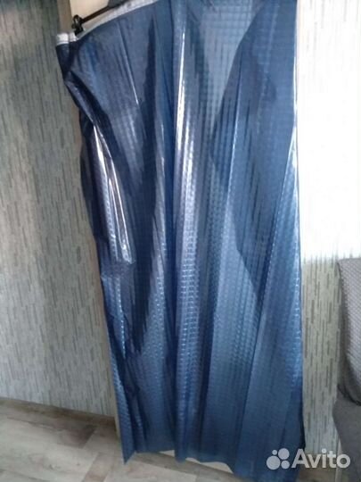 Штора для ванной, коврик для ванной