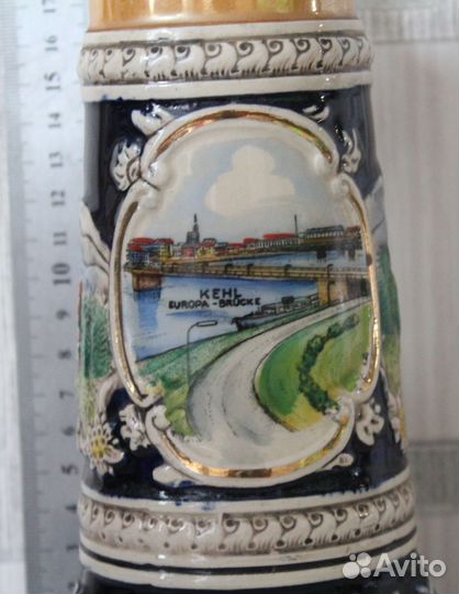 Пивная кружка Музыкальная с крышкой Германия