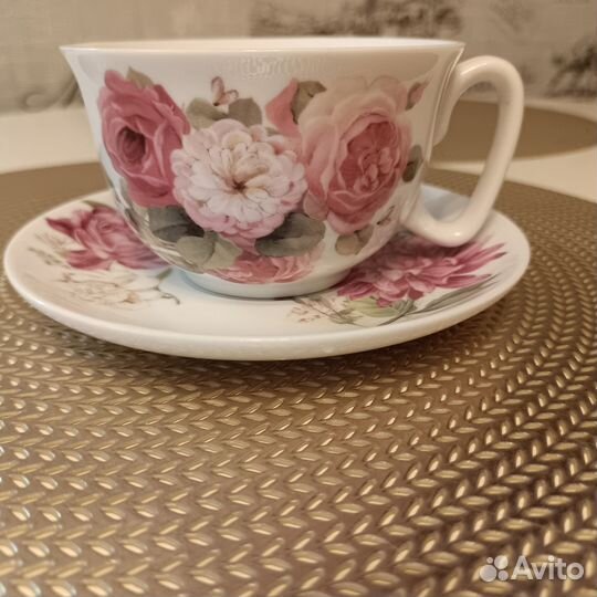 Чайная пара фарфор