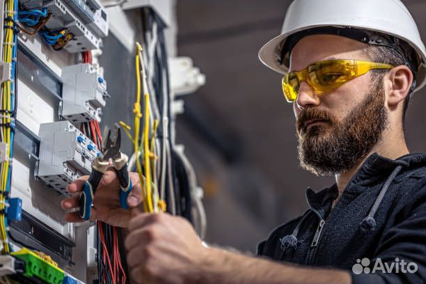 Электромонтаж под ключ. Услуги электрика. Электрик