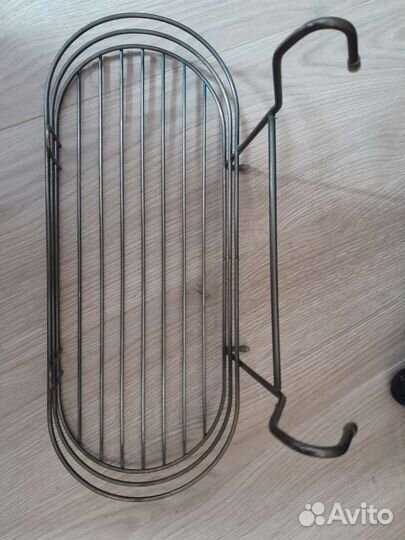 Полка на рейлинг овальная, бронза LE 560 AB