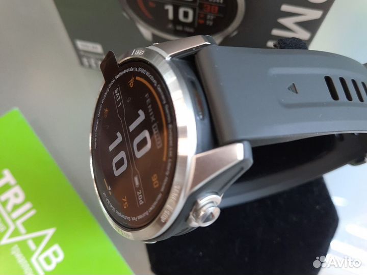 Garmin Fenix 7S Pro Silver Solar Edition