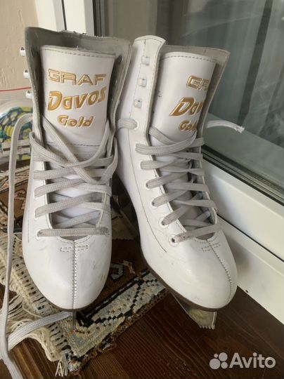 Коньки фигурные граф р 35