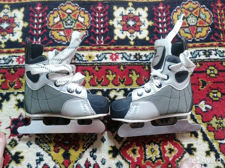 Коньки детские двухполозные 29