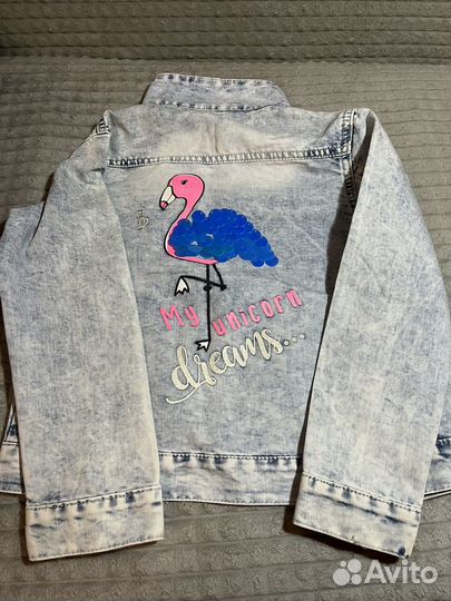 Джинсовка для девочки