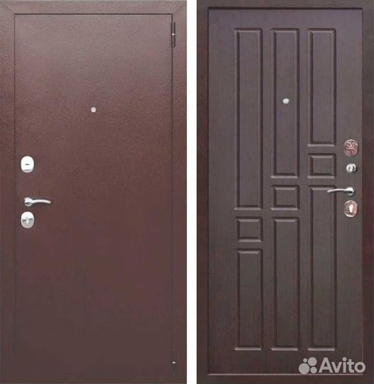 Дверь входная Garda Мини Венге высотой 1900 мм 860