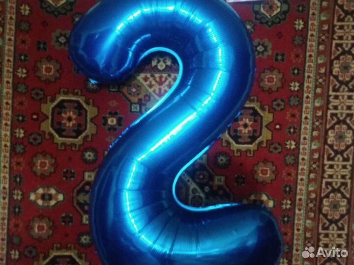 Цифра 2 на день рождения