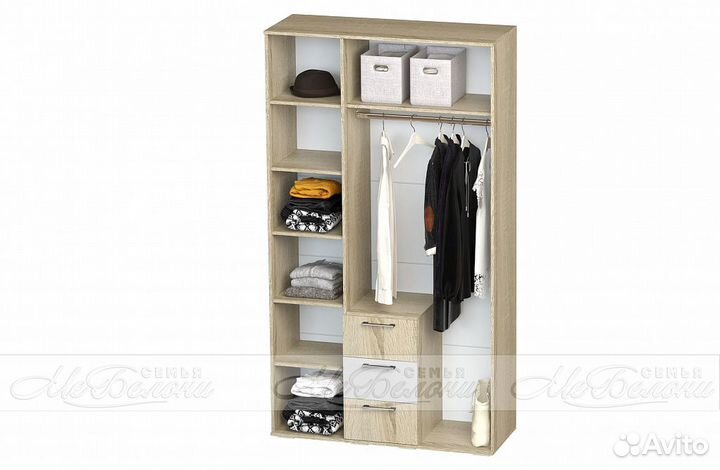Шкаф 3х створчатый