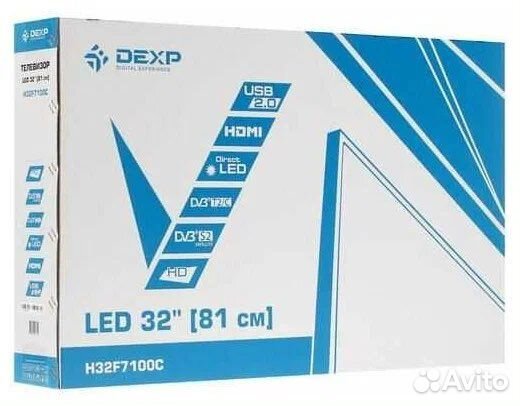Телевизор dexp 32