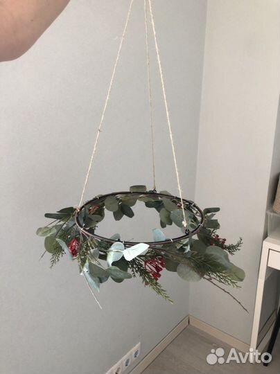 Рождественский венок IKEA (новогодний)