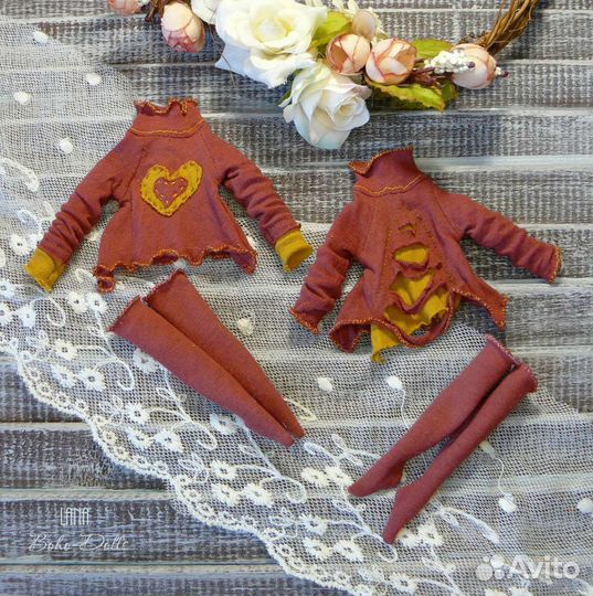 Одежда для Blythe, Pullip, qbaby