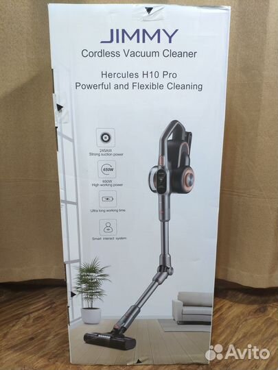 Вертикальный пылесос Xiaomi Jimmy H10 Pro Hercules