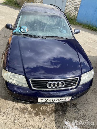 Audi a6 c5 бампер, капот, фары