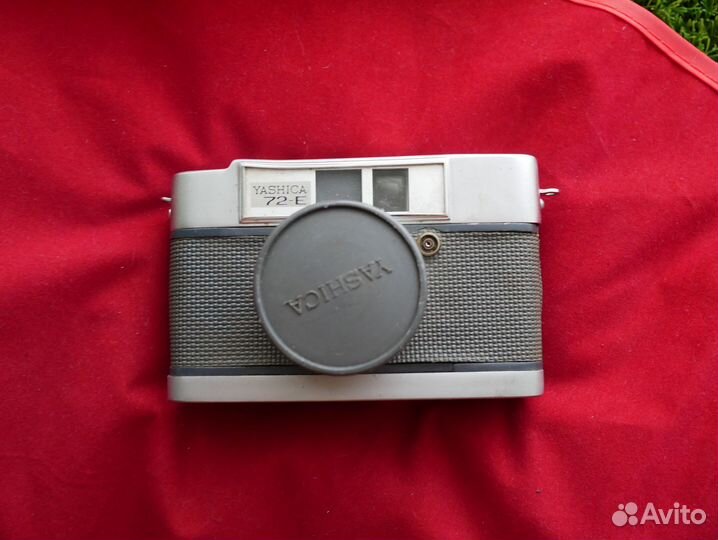 Yashica 72E 28мм f2,8 полуформатная ретрокамера