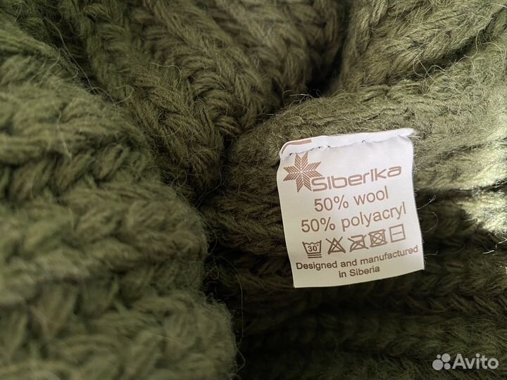 Комплект шапка и шарф женские