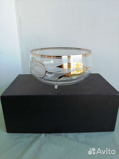 Ваза для фруктов богемия