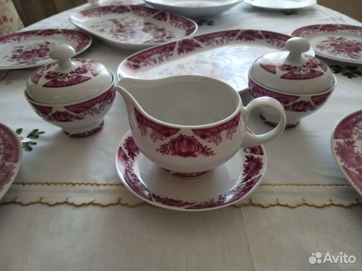 Столовый сервиз на 12 персон гдр. Kahla