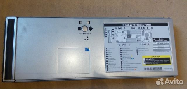 Hp Proliant 460 G7 Blade Server BL460c 612648-002