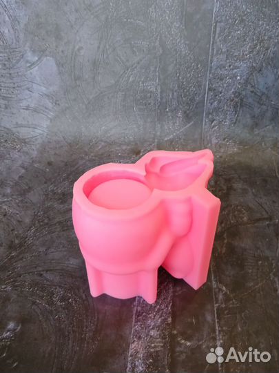 Молд девочка с корзиной