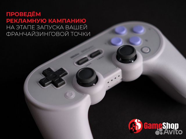 Франшиза по продаже игровых консолей – Game Shop