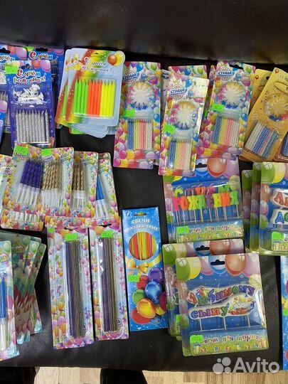 Свечи оптом с днем рождения