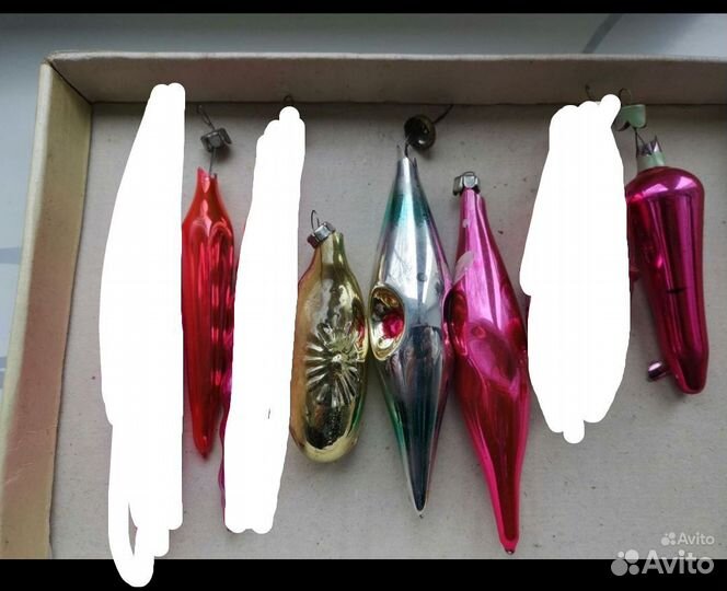 Новогодние игрушки СССР