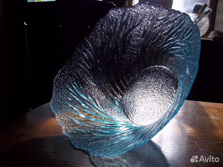 Ваза фруктовница(салатник) + салатники порционные