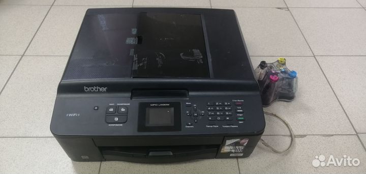 Мфу wifi и снпч Brother mfc-j430w