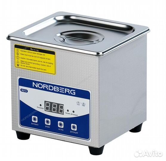 Ультразвуковая мойка с подогревом, 1,3 л