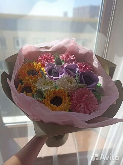 Зефирный букет 