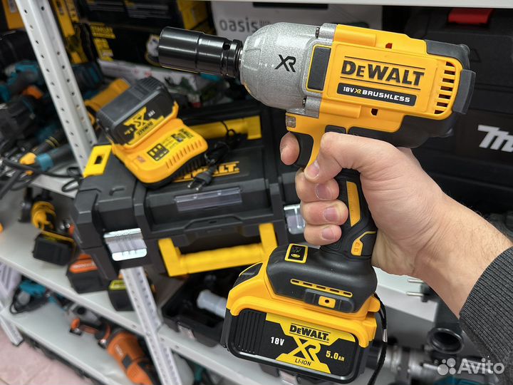 Гайковерт аккумуляторный dewalt 600hm