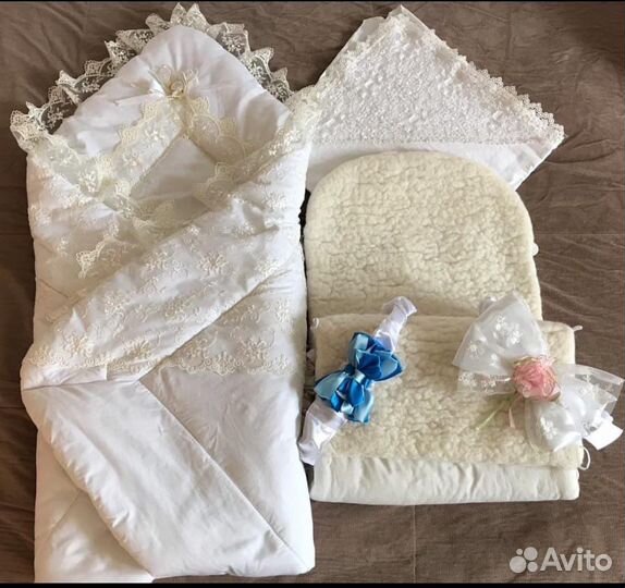 Конверт на выписку (овчина) М/Ж