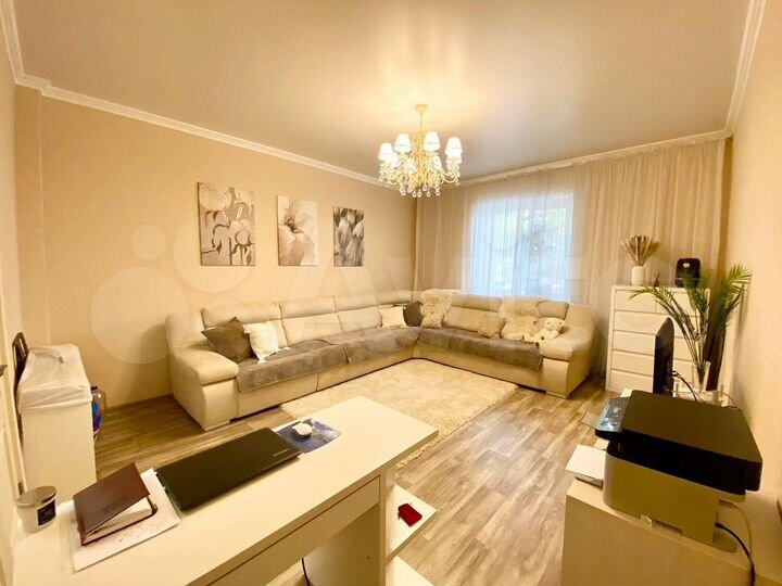 3-к. квартира, 83,5 м², 1/2 эт.